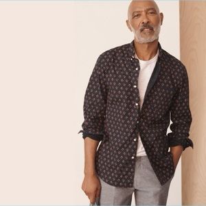 J. Crew Floral Button Down